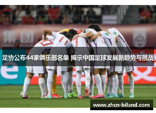 足协公布44家俱乐部名单 揭示中国足球发展新趋势与挑战